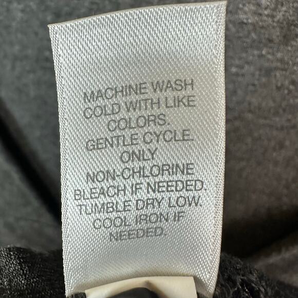 J Jill Wearever Collection Dress Womens Extra Small Gray Tie Waist Neutral Comfy - Picture 11 of 15